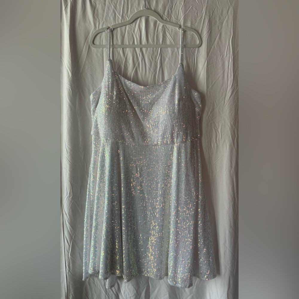 Morgan & Co (from Nordstrom) Iridescent Party Dress Size 18W